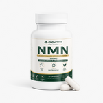 Elevana NMN Supplement 500mg – 2 Pack | Pure β-Nicotinamide Mononucleotide (99.9%) – NAD+ Precursor for Cellular Energy & Healthy Aging – 60 Vegan Capsules – Made in USA, Third-Party Tested