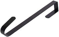 Sattiyrch 15" Wreath Hanger for Front Door,Sturdy Steel Wreath Door Hanger,Over The Door Hanger Hook (Black,1)