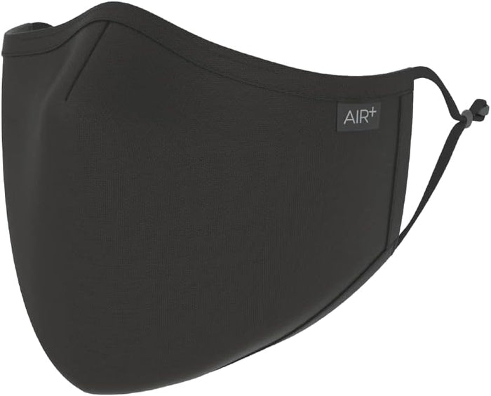 AIR+ Reusable Face Mask, Multi-Layer, Washable, Breathable, Anti-fog for Glasses