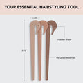 Kitsch Hair Tie Cutter – Pain-Free, No-Damage Tool for Kids, Girls & Toddlers (3pc)
