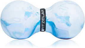 FITZELAR Double Lacrosse Massage Ball for Myofascial Release and Trigger Point Therapy