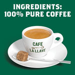 Cafe La Llave Latin Style Espresso Pods, Dark Roast, Compatible with Nespresso Original Line, 40 Count Aluminum Capsules