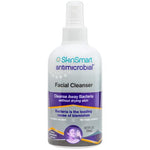 SkinSmart Antimicrobial Facial Cleanser for Breakouts & Blemishes; Hypochlorous Acid Formula Targets Bacteria to Reduce Skin Irritation and Flush Pores Clean, 8 oz Spray, All Ages & All Skin Types