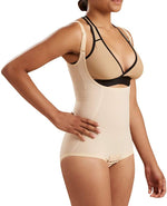 MARENA SFBHA Recovery Panty-Length Post-surgical Compression Girdle High-Back Adjustable