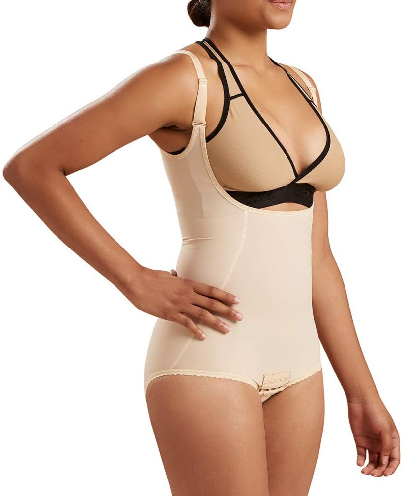 MARENA SFBHA Recovery Panty-Length Post-surgical Compression Girdle High-Back Adjustable