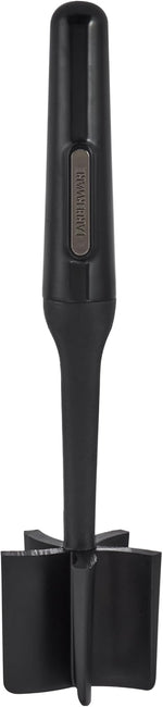 FARBERWARE Nylon Meat and Potato Masher – 5-Blade Ground Meat Chopper, Heat-Resistant to 450°F, Safe for Nonstick Cookware, Ergonomic Handle, 10-Inch, Dishwasher-Safe, Black
