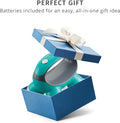 HoMedics Quatro Mini Hand-Held Vibration Massager with 4 Nodes, Battery-Operated
