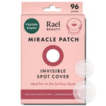 Rael Pimple Patches, Miracle Invisible Spot Cover - Hydrocolloid Acne Pimple Patch, Absorbs Zits & Blemish, Korean Skin Care, 2 Sizes
