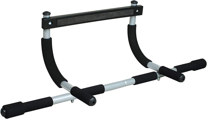 Iron Gym Pull-Up Bar - Adjustable Doorframe Chin-Up Bar for Total Upper Body Workout