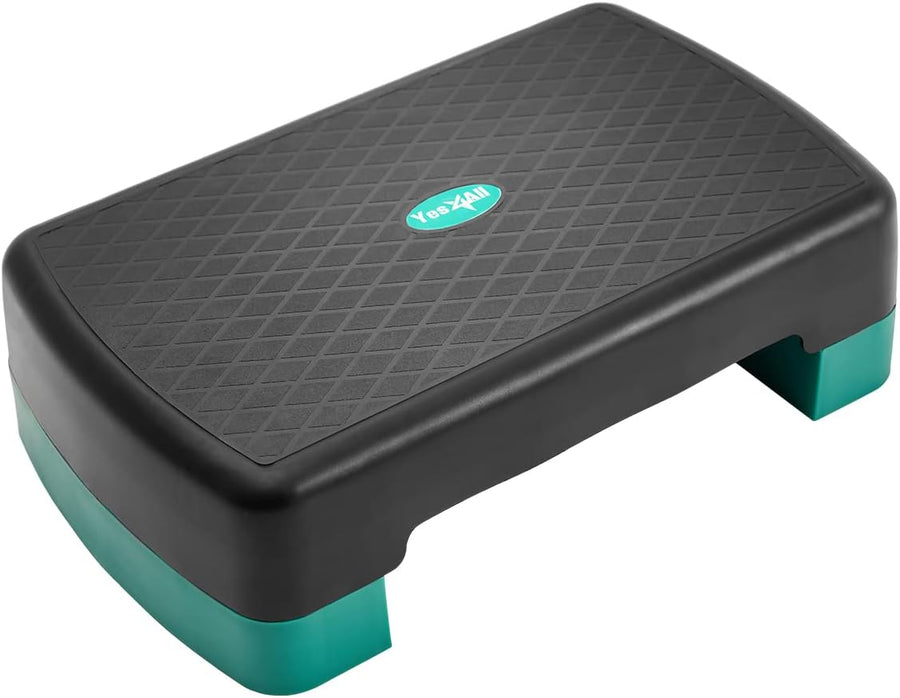 Yes4All Aerobic Exercise Step Platform - Compact Stepper for Cardio & Strength