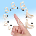 Oval Finger Splint 8 Pcs for Arthritis, Mallet Finger, Trigger Finger, Hypermobility