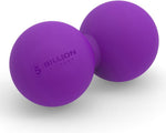 5BILLION FITNESS Double Lacrosse Massage Ball for Physical Therapy and Myofascial Release