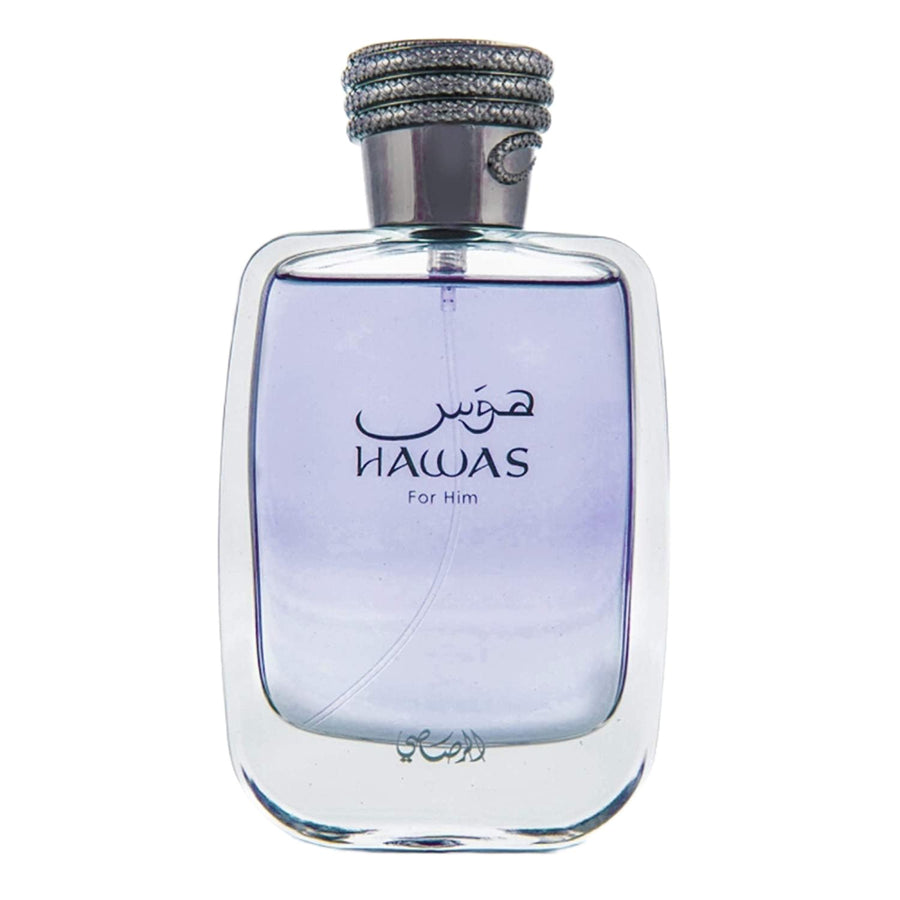 RASASI Hawas For Men Eau De Parfum Spray 100ML (3.4 Oz) - Long Lasting Arabian Perfume, Premium Perfume Men, Ideal for Special Occasions & Daily Elegance, A Bold and Captivating Fragrance