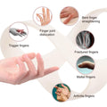 Oval Finger Splint 8 Pcs for Arthritis, Mallet Finger, Trigger Finger, Hypermobility