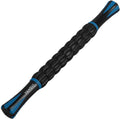 YANSYI Professional 9-Roller Deep Tissue Massage Stick Blue Portable Muscle Recovery
