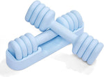 YOTTOY Adjustable Dumbbell Set, 4-in-1 Hand Weights for Home Gym, 2-5 lbs Each