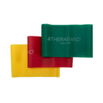 THERABAND Resistance Bands Set - Beginner Kit, Latex Strength Training Bands