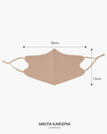 KARIZMA Face Wardrobe Cloth Face Mask. 6 Soft Masks Washable Fabric with Adjustable Ear Loops. ‘Earth Shades’ Pack. Face Mask Reusable and Stretchy. Fabric Face Masks 6 Pieces