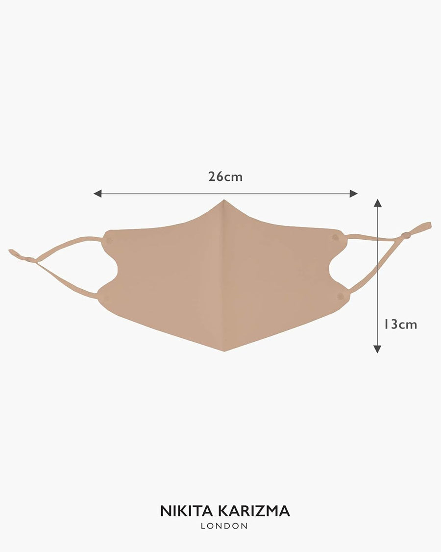 KARIZMA Face Wardrobe Cloth Face Mask. 6 Soft Masks Washable Fabric with Adjustable Ear Loops. ‘Earth Shades’ Pack. Face Mask Reusable and Stretchy. Fabric Face Masks 6 Pieces