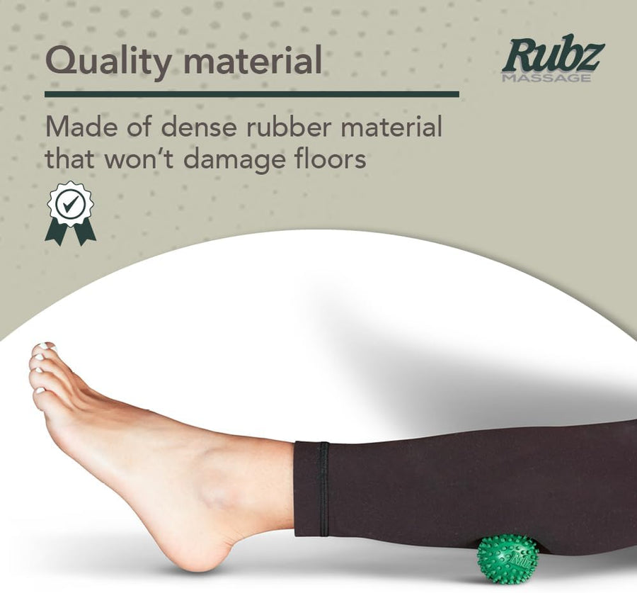Due North Foot Rubz Hand & Back Massage Ball for Plantar Fasciitis Relief