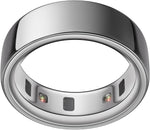 Oura Ring 4 - Silver - Size 9 - Sleep, Activity, Women’s Health, AI Advisor, Up to 8 Days of Battery Life, Size Before You Buy, Android & iOS Compatible