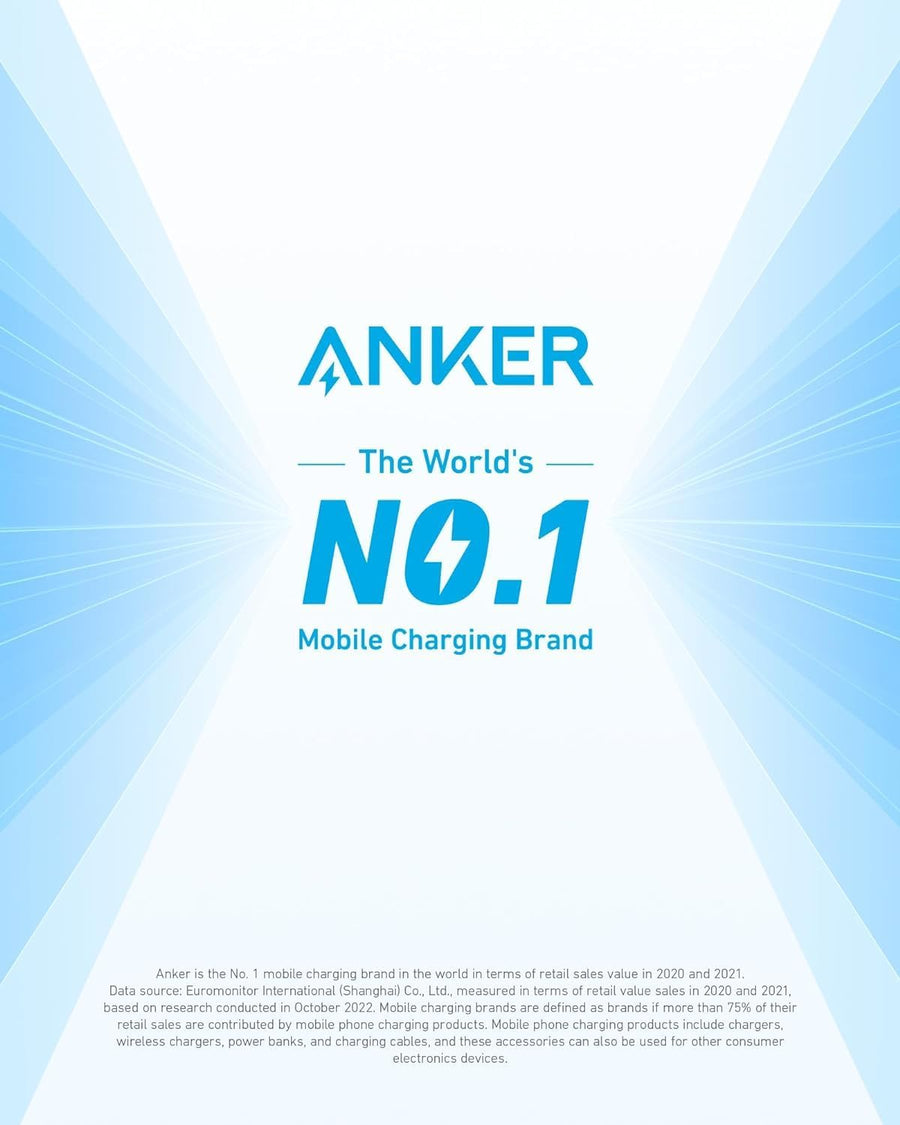 Anker USB C to USB C Cable, Type-C 60W Fast Charging Cable (6 FT, 5Pack) for iPhone 17 Series, iPad mini 6 and More (Black)