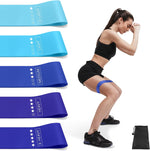 5-Level Resistance Bands Set for Full Body Workout, Yoga, Rehab