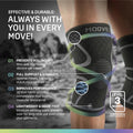Modvel 2 Pack Knee Brace for Women and Men - Knee Support