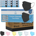 Litepak Premium Disposable Face Mask 500pcs 3ply Soft with Nose Wire