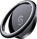 Syncwire Cell Phone Ring Holder Stand, 360 Degree Rotation Finger Ring Kickstand Polished Metal Phone Grip for Magnetic Car Mount