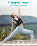 Adjustable Weighted Vest with Storage Pockets - Perfect for Workout, Running, Walking
