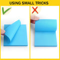 Eastern Wolf 8 Pads Sticky Notes 3x3 Self-Stick Notes 8 Bright Multi Colors Purple Sticky Notes, 85 Sheet/Pad
