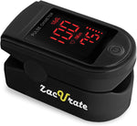 Zacurate Pro Series 500DL Fingertip Pulse Oximeter Blood Oxygen Monitor Royal Black