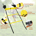 GHB Pro 20ft Agility Ladder - 12 Rungs, Adjustable, with Bag