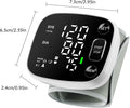 Oklar Rechargeable Wrist Digital Blood Pressure Monitor with LED Display