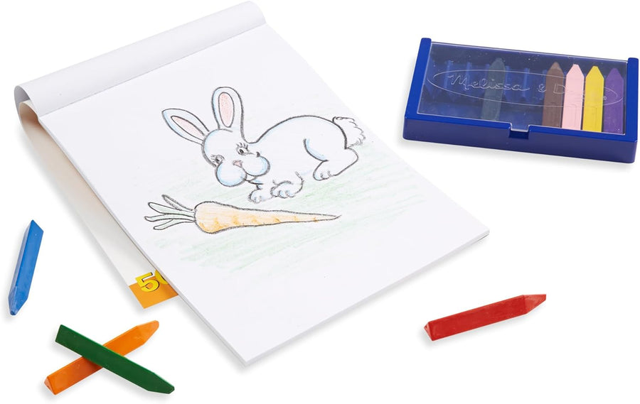 Melissa & Doug Drawing Paper, Sketch Pad, 3-Pack Bundle for Coloring, Writing or Painting (9 x 12 inches) - 50 Sheets Each, Kids Drawing Pad & Art Supplies for Kids Ages 3+ - FSC Certified