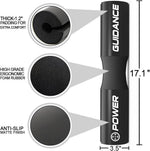 POWER GUIDANCE Barbell Squat Pad - Neck & Shoulder Protective Pad - Great for Squats, Lunges, Hip Thrusts, Weight Lifting & More - Fit Standard and Olympic Bars Perfectly