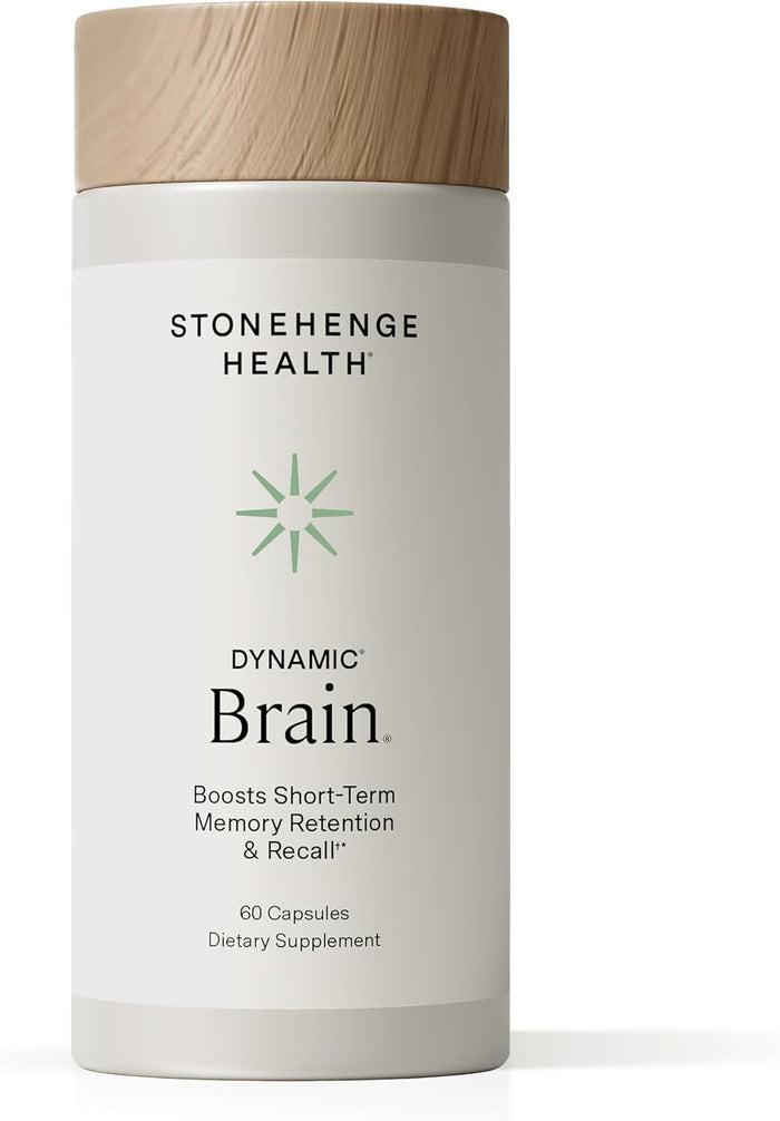 Stonehenge Health Dynamic Brain Bacopa Nootropic Formula with Phosphatidylserine and DHA