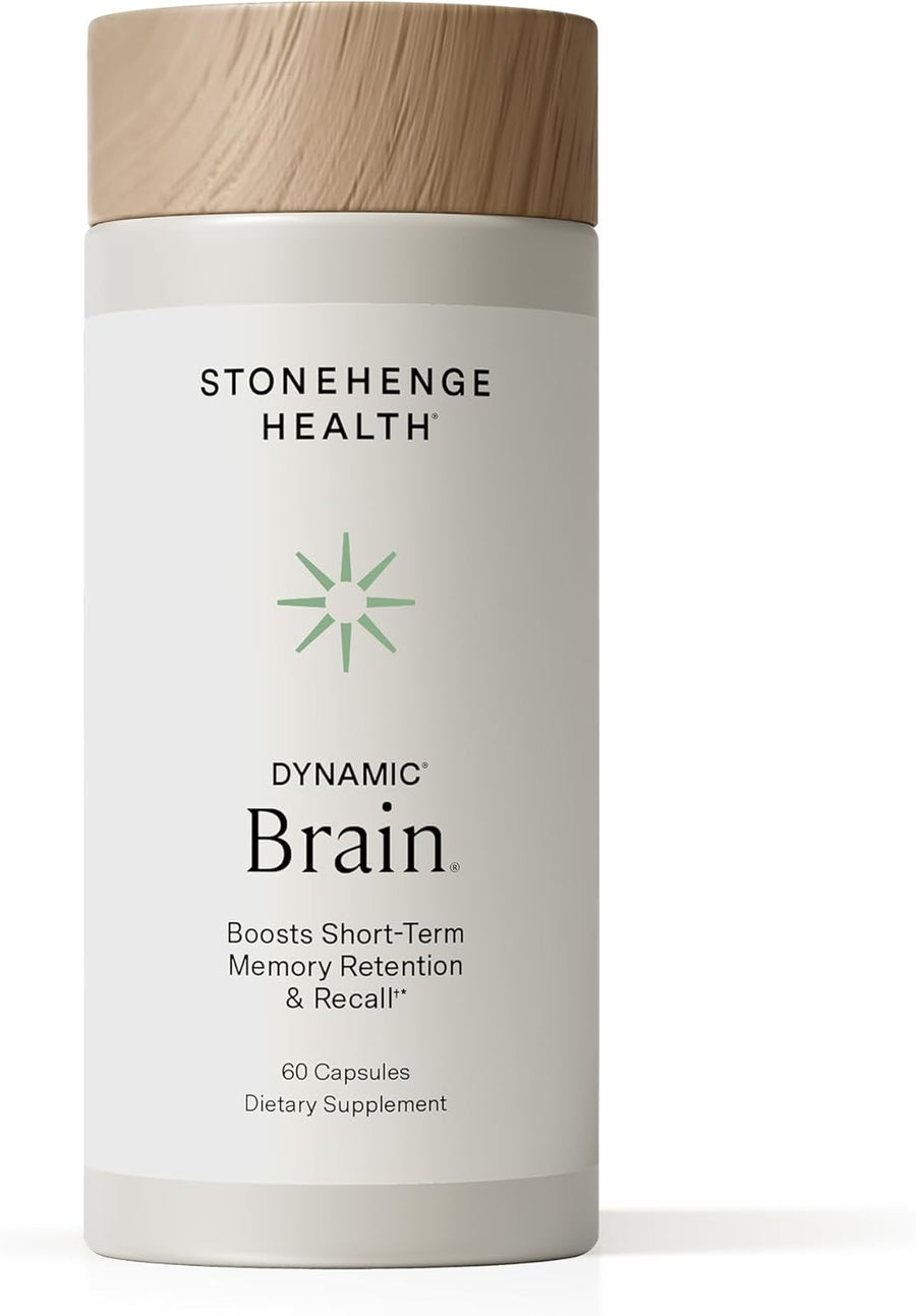 Stonehenge Health Dynamic Brain Bacopa Nootropic Formula with Phosphatidylserine and DHA