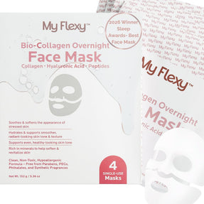 Bio Collagen Overnight Facial Mask with Peptides and Hyaluronic Acid