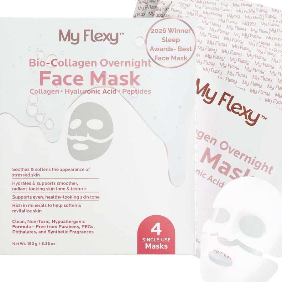 Bio Collagen Overnight Facial Mask with Peptides and Hyaluronic Acid