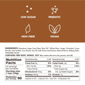 Rip Van Crispy Dunes Vegan Chocolate Hazelnut Wafer Sticks – Low-Calorie Keto Snack with Hazelnut Cream Filling, 90 Calories, Non-GMO, Prebiotic Fiber - 12 Pack