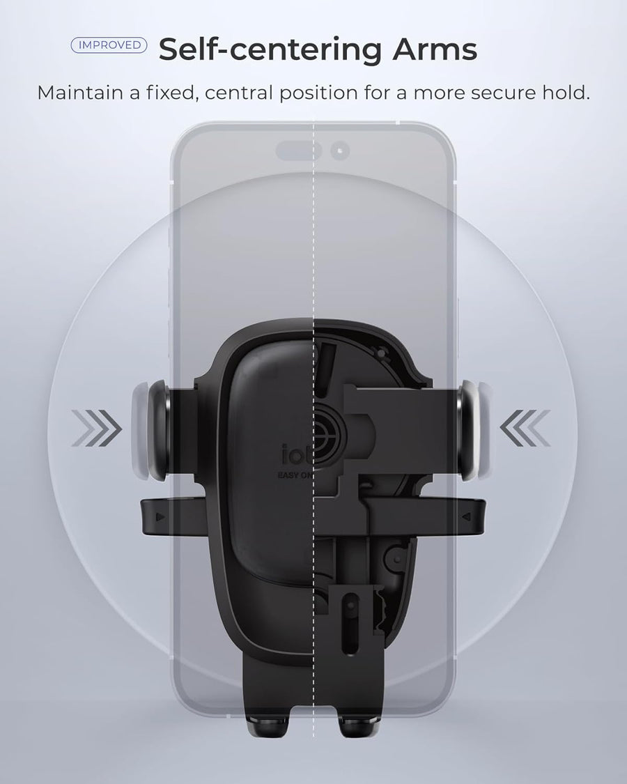 iOttie Easy One Touch Advanced Universal Car Mount Dashboard & Windshield Suction Cup Phone Holder for iPhone, Samsung, Google, All Smartphones