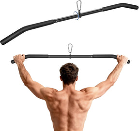 39.7'' Lat Pulldown Bar with 360° Rotation for Strength Workouts