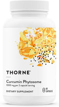 THORNE - Curcumin Phytosome 1000 mg (Meriva) - Clinically Studied, High Absorption - Supports Healthy Inflammatory Response in Joints, Muscles, GI Tract, Liver, Brain & Nerves* - 30 Servings