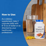 Nutricost Berberine HCl with Ceylon Cinnamon Capsules 120 Count