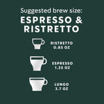 Starbucks by Nespresso Original Line Dark Roast Espresso, 50-count Espresso Pods