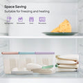 Nuliie 7 Pcs Silicone Breastmilk Storage Bags Reusable, 8oz/240ml Double Leak-Proof Breastmilk Freezer Bags, BPA Free Self-Standing Milk Bags for Breastfeeding, Baby Food Pouches