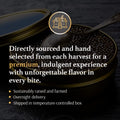 OLMA Classic Caviar Black Caviar Gift Box - Includes 2 oz of Siberian Osetra Aurora, White Sturgeon, Paddlefish, Hackleback Sturgeon Fish Roe & Mother of Pearl Serving Spoon - Overnight Delivery