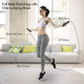 Tangle-Free Adjustable Steel Jump Rope with Ball Bearings